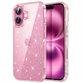 jetech-glitter-case-iphone-16-61-bling-shockproof-przezroczysty
