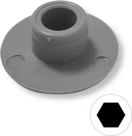 cyclingcolors-20x-cap-capuchon-m8-szare-plastikowe-zaslepki-szesciokatne