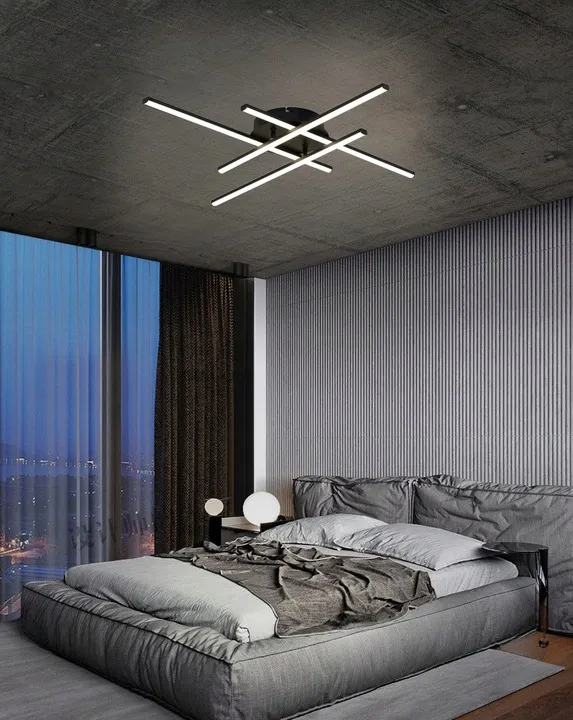 lampa-sufitowa-led-wiszaca-regulowana-30w-zyrandol-plafon-wobako-stan-nowy