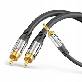 sonero-kabel-audio-100-m-jack-35-mm-na-2x-rca-pozlacane-styki-czarny