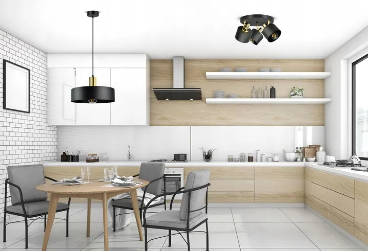 lampa-sufitowa-zyrandol-plafon-czarna-zlota-classic-spot-482-eg3-led