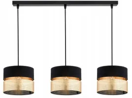 lampa-wiszaca-sufitowa-abazur-zyrandol-czarno-zloty-led