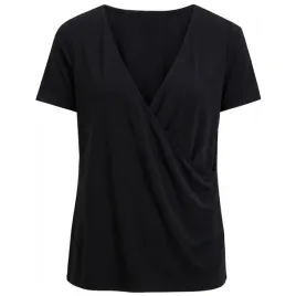 bluzka-damska-vila-modelina-czarna-luzna-z-glebokim-dekoltem
