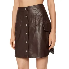 spodnica-damska-vero-moda-loving-brazowa-eko-skora