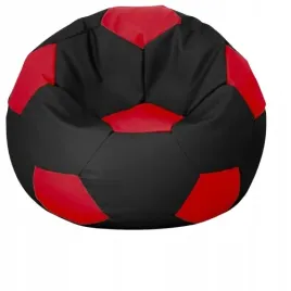 pufa-fotel-sako-pilka-nozna-do-pokoju-dziecka-50cm-czarno-czerwona
