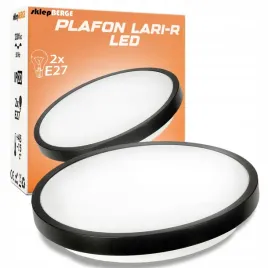 lampa-sufitowa-plafon-led-2xe27-okragly-lari-r-na-zarowki-led-wysoka