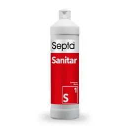 Zdjęcie produktu SEPTA SANITAR S1 1L KONCENTRAT DO ŁAZIENEK USUWA KAMIEŃ WODNY RDZĘ I BRUD
