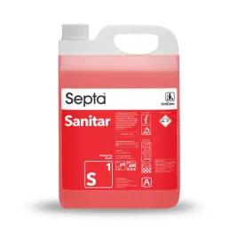 Zdjęcie produktu SEPTA SANITAR S1 5L KONCENTRAT DO ŁAZIENEK USUWA KAMIEŃ WODNY RDZĘ I BRUD