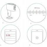 baseus-transmiter-fm-bluetooth-usb-a-ladowarka-stan-nowy