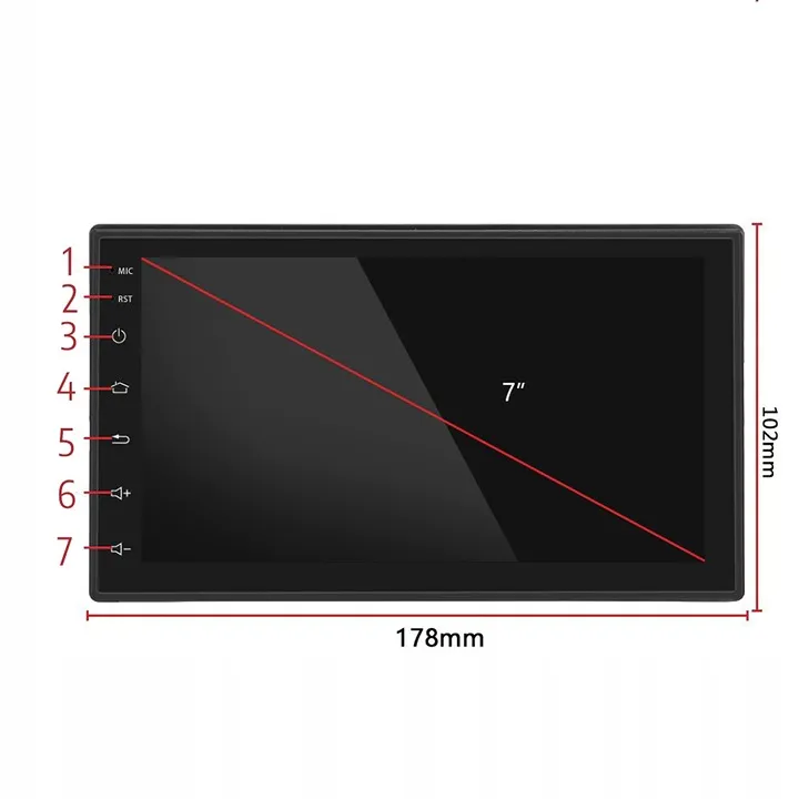 mega-radio-samochodowe-android-bluetooth-wifi-usb-2din-gps-mikrofon