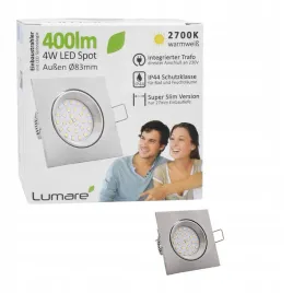 lampka-led-wpuszczana-do-zabudowy-lumare-4w-2700k-srebrna