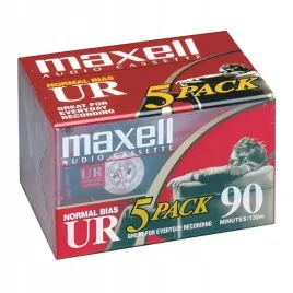 5-x-nowe-kasety-magnetofonowe-audio-cassette-maxell-normal-bias-ur