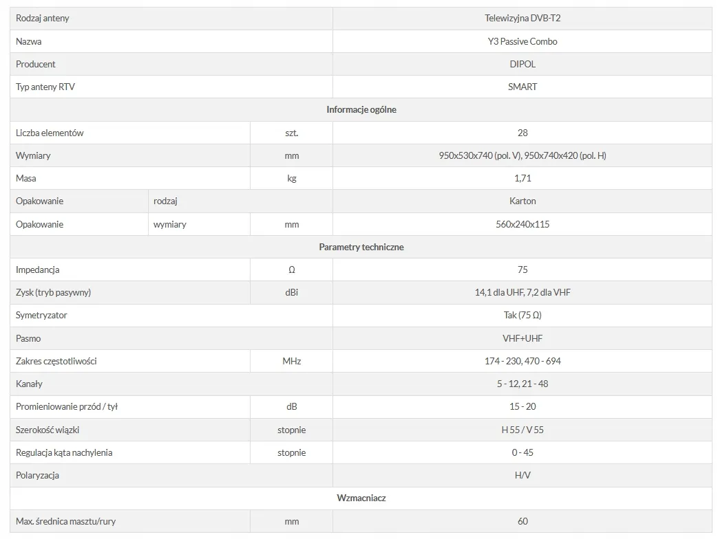 antena-dvb-2-y3-passive-combo-uhf-vhf