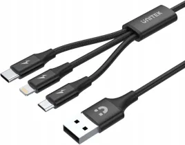 unitek-przewod-ladujacy-usb-3-w-1-czarny
