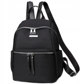 plecak-damski-czarny-plecaczek-pojemny-srebrny-zamek-a4-dla-kobiety