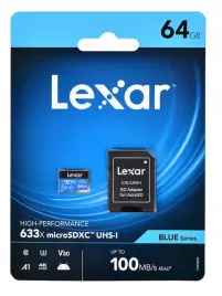 karta-pamieci-lexar-64gb-microsdxc-633x-u3-a1-v30-adapter-sd