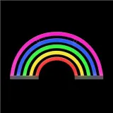 neon-led-tecza-5-kolorow-flne14x-forever-light-wysokosc-produktu-20-cm