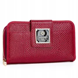 monnari-portfel-damski-elegancki-czerwony-skora-ekologiczna-na-prezent