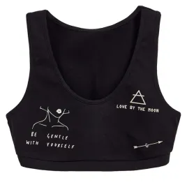 top-damski-bawelniany-bustier-wygodny-wzor-tatuaz-conte-lbe-1481-czarny-s