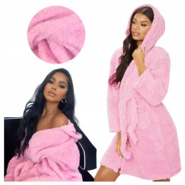szlafrok-damski-cieply-miekki-gruby-z-kapturem-rozowy-wiazany-zimowy