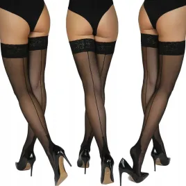 ponczochy-samonosne-ze-szwem-czarne-koronkowe-sexy