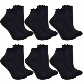 6-x-skarpety-damskie-skarpetki-bawelniane-z-falbanka-czarne