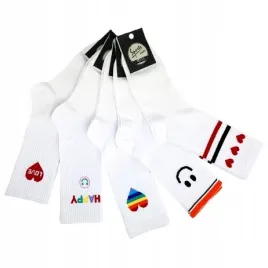 5x-mlodziezowe-sportowe-wysokie-skarpety-oldschool-damskie-biale-dlugie