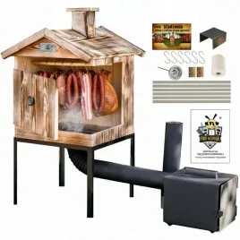 wedzarnia-drewniana-ogrodowa-z-paleniskiem-2xl-kompletny-zestaw