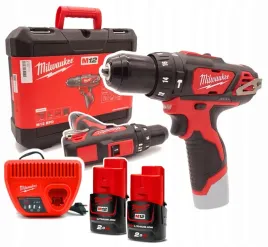 milwaukee-m12-bpd-202c-wiertarko-wkretarka-udarowa-zestaw-2x2ah