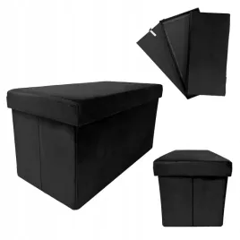 pufa-tapicerowana-skladana-siedzisko-perfect-duo-czarna