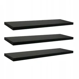 polka-scienna-wiszaca-65-cm-czarna-komplet-3-sztuk