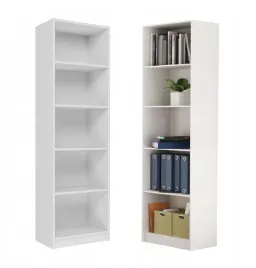 regal-r50-szafka-50cm-5-polek-ksiazki-segregatory-biuro-bialy