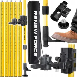 tyczka-do-lasera-rozporowa-420cm-statyw-rozporowy-kolumna-poziomicy