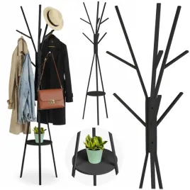 wieszak-na-odziez-ubrania-kurtki-stojacy-podlogowy-polka-czarny-stojak