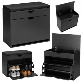 szafka-na-buty-z-siedziskiem-czarna-siedzisko-do-przedpokoju-loft-60