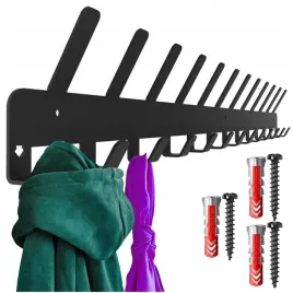 wieszak-na-ubrania-scienny-klucze-wiszacy-na-reczniki-25-hakow-czarny