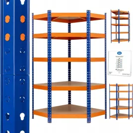 regal-magazynowy-metalowy-narozny-mocny-5x265-kg-nitowy-lakierowany