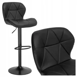 hoker-obrotowy-regulowany-pikowany-czarny-krzeslo-barowe-ekoskora