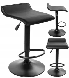 hoker-barowy-czarny-kuchenny-krzeslo-obrotowe-regulowane-ekoskora-tovi