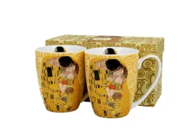 komplet-2-kubki-350ml-the-kiss-ecru-by-gustav-klimt