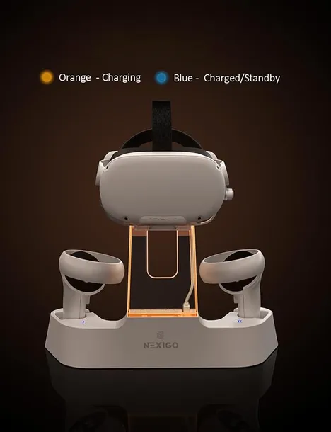 nexigo-stacja-ladujaca-led-do-oculus-quest-2-elite-strap-stan-opakowania-oryginalne