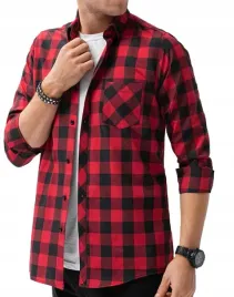 koszula-flanelowa-robocza-krajowa-100percent-bawelna