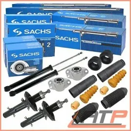 sachs-amortyzatory-poduszki-przod-tyl-vw-golf-iv-bora