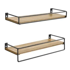 zestaw-2-polek-wiszacych-loft-40-cm-sonoma-czarne-wsporniki