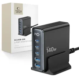 stacja-ladujaca-do-urzadzen-z-wyswietlaczem-3x-usb-c-2x-usb-a-gan-140w-cz