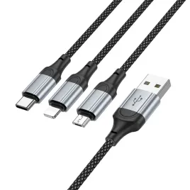 kabel-3w1-usb-a-do-lightning-micro-usb-usb-c-hoco-24a-1m-mocny-czarny