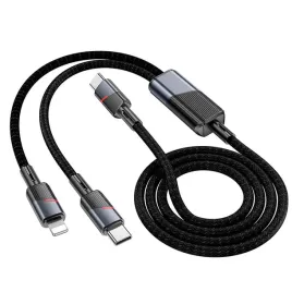 kabel-2w1-usb-c-do-usb-c-lightning-hoco-5a-100w-12-m-mocny-i-solidny
