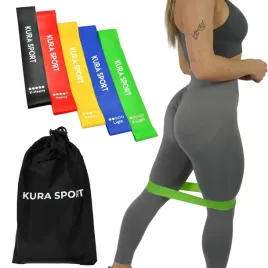 zestaw-gumy-do-cwiczen-mini-band-5-szt-oporowe-hip-worek-kura-sport
