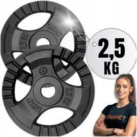 komplet-obciazen-kierownica-kawmet-2x25kg-305mm