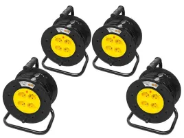 przedluzacz-sieciowy-pr-61-4-gniazda-z-uziemieniem-50m-beben-pcv-3x25mm